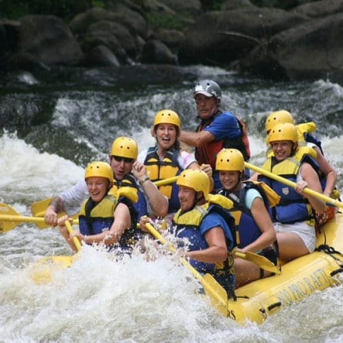 rafting